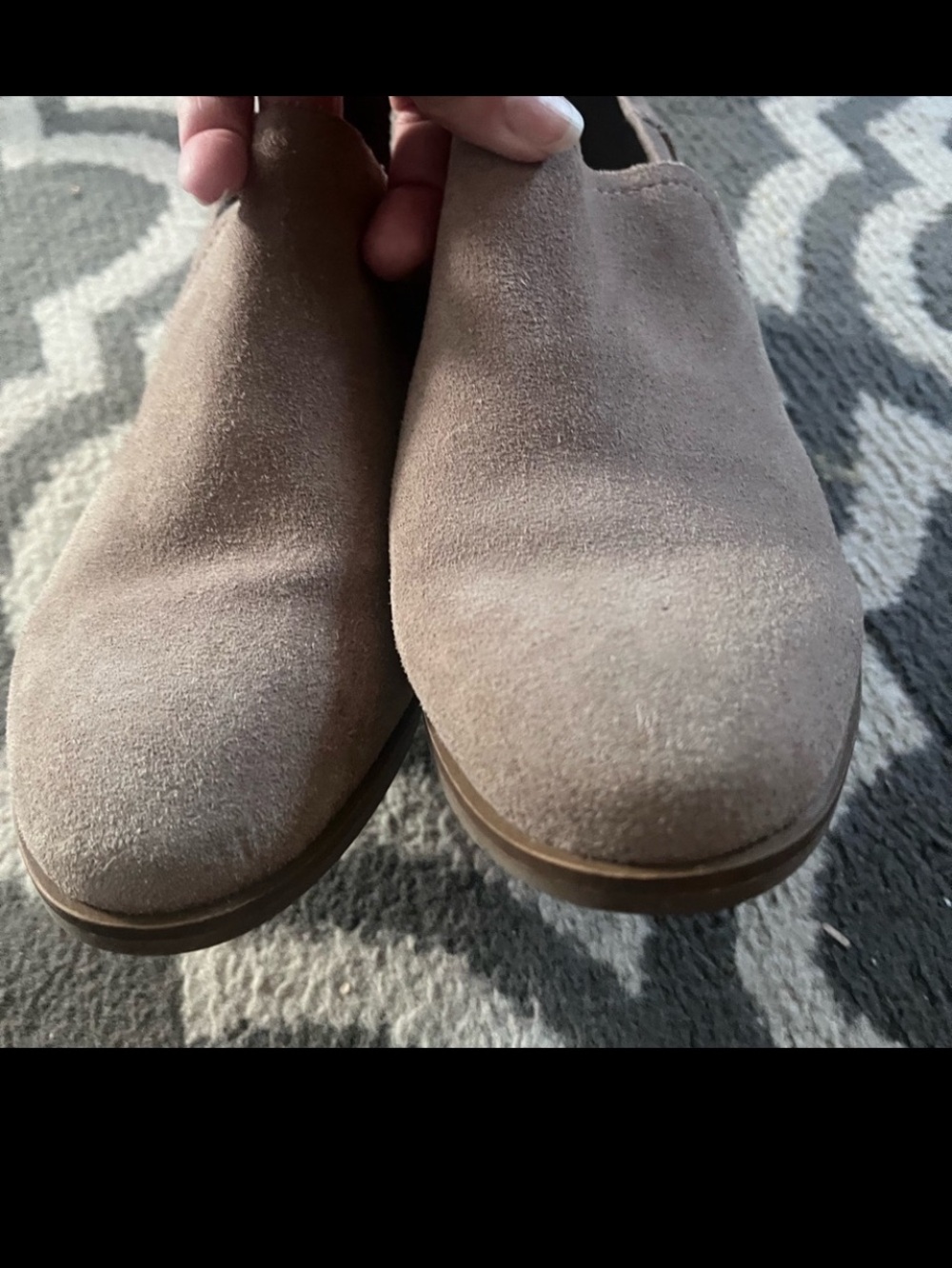 Suede Leather Toms  shoe